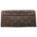 Louis Vuitton Portefeuille Elise Monogram Wallet Brown — view 2
