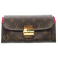 Louis Vuitton Portefeuille Elise Monogram Wallet Brown