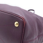 Louis Vuitton Monogram Empreinte Citadine PM Tote Purple Leather Gold — view 6
