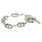 Hermes Chaine D'ancre TGM Bracelet 12 Pieces Chain Silver — view 3