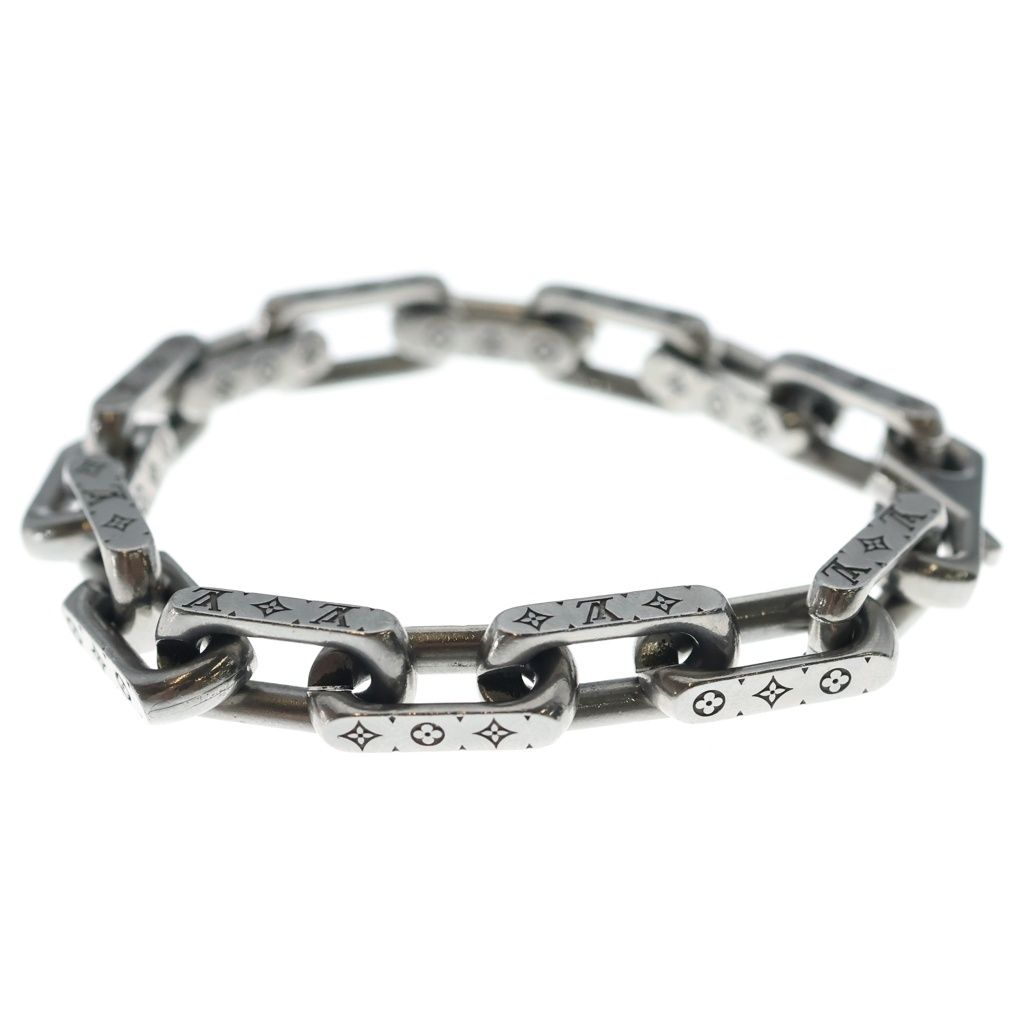 Louis Vuitton Monogram Collier Chain Bracelet Silver — view 4