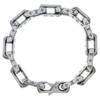 Louis Vuitton Monogram Collier Chain Bracelet Silver — view 2