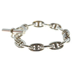 Hermes Chaine D'ancre Chain Bracelet Silver — view 4