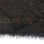 Louis Vuitton Cashmere Plaid Logo Scarf — view 2