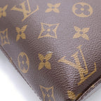 Louis Vuitton Monogram Macassar Porte Documents Jour 2-Way Shoulder Bag Brown — view 6