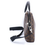 Louis Vuitton Monogram Macassar Porte Documents Jour 2-Way Shoulder Bag Brown — view 3