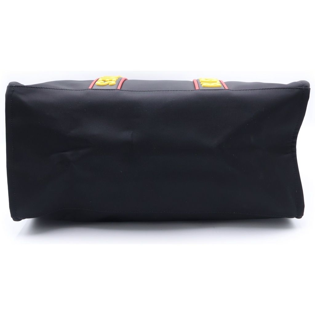 Fendi 2-Way Tote Nylon Handbag Black — view 4