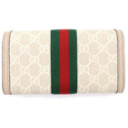 Gucci GG Supreme Continental Wallet Beige Canvas Leather — view 2