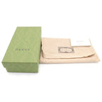 Gucci GG Supreme Continental Wallet Beige Canvas Leather — view 6