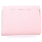 Prada Lip Pattern Trifold Wallet Araba Star Pink Saffiano — view 2