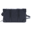 Louis Vuitton Monogram Empreinte Soft Trunk Wallet Mini Shoulder Bag Black