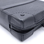 Louis Vuitton Monogram Empreinte Soft Trunk Wallet Mini Shoulder Bag Black — view 6