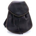 Loewe Anagram Leather Backpack Black Gold
