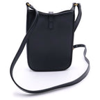 Saint Laurent Paris Mini Shoulder Bag Black Calfskin Gold — view 2