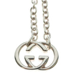 Gucci Interlocking Pendant Chain Silver — view 3
