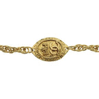 Chanel CC Logo Long Chain Pendant Gold — view 3