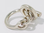 Hermes Croisette Ring 51 Silver — view 4