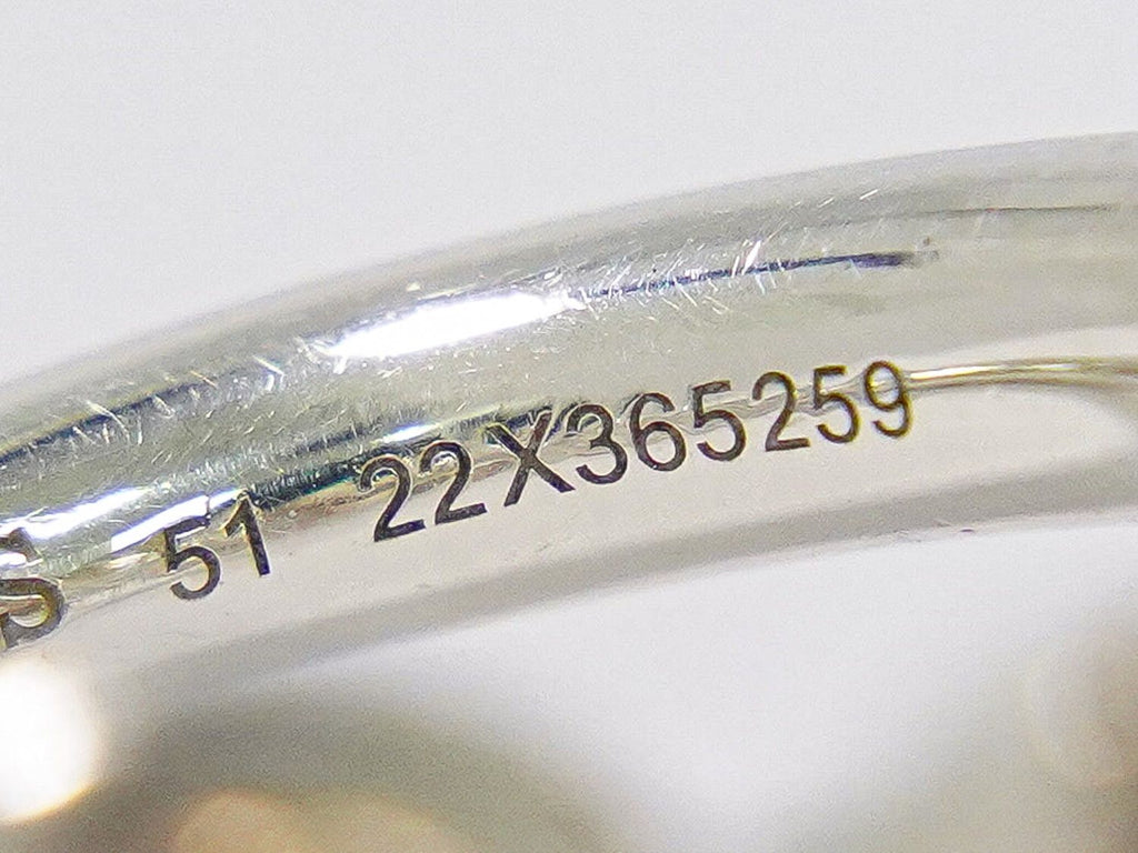 Hermes Croisette Ring 51 Silver — view 8