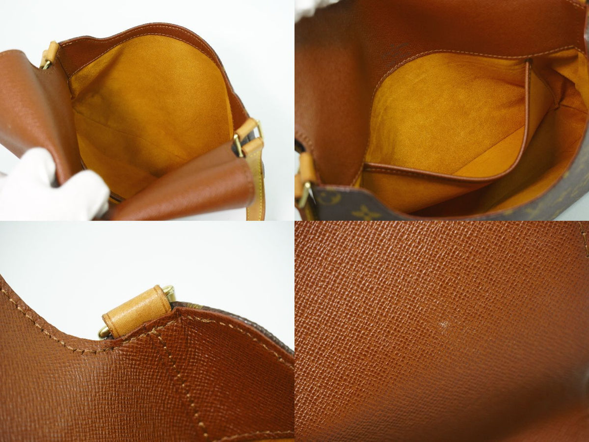 Louis Vuitton LV Musette Tango Short Monogram Shoulder Bag Brown — view 8