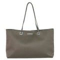 Gucci Satin Shoulder Bag Tote Brown