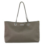 Gucci Satin Shoulder Bag Tote Brown