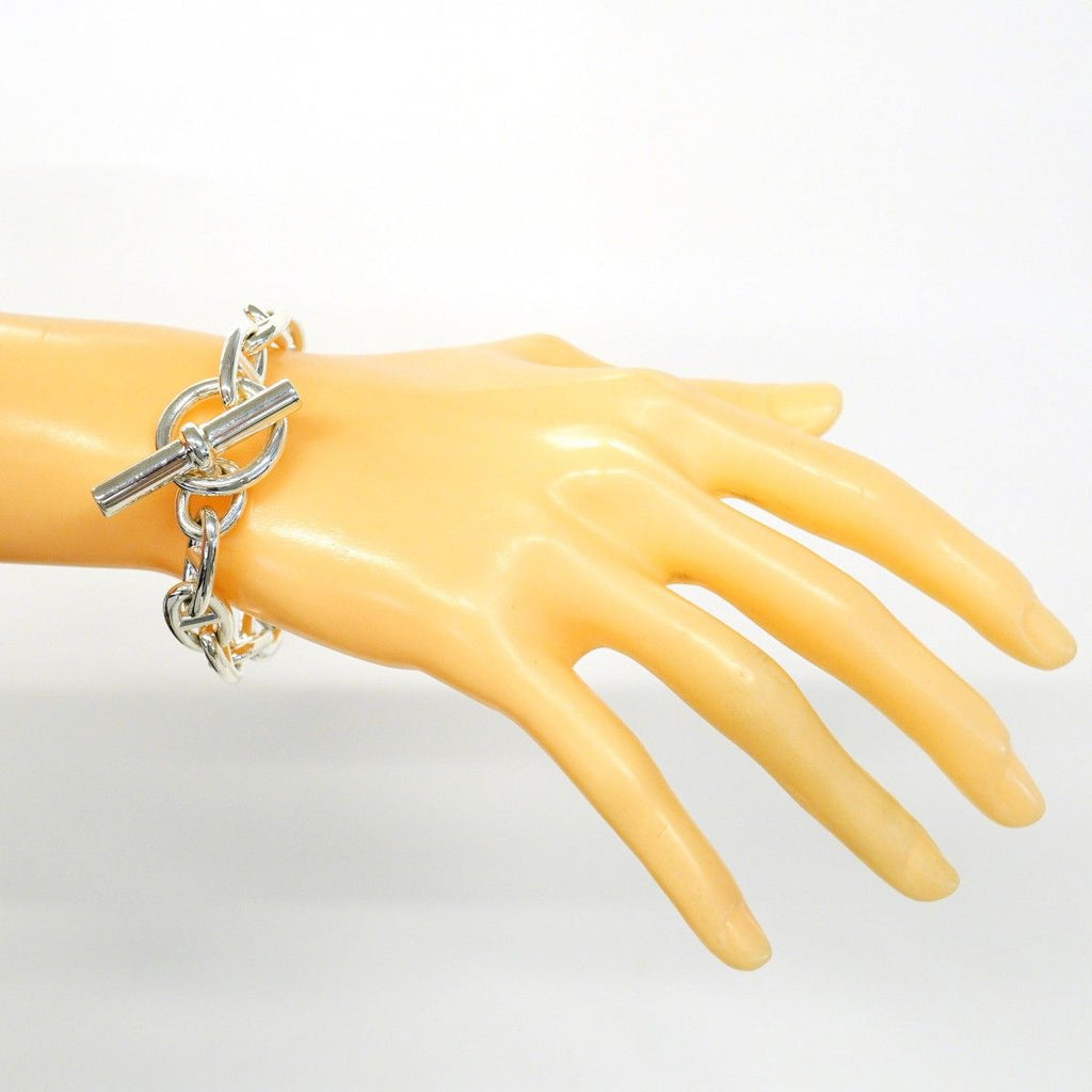 Hermes Bracelet Chaine D'ancre GM 12 Links 925 Sterling Silver — view 7