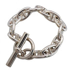 Hermes Bracelet Chaine D'ancre GM 12 Links 925 Sterling Silver