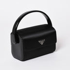 Prada Handbag Satin Mini Vanity Acetate Black — view 3