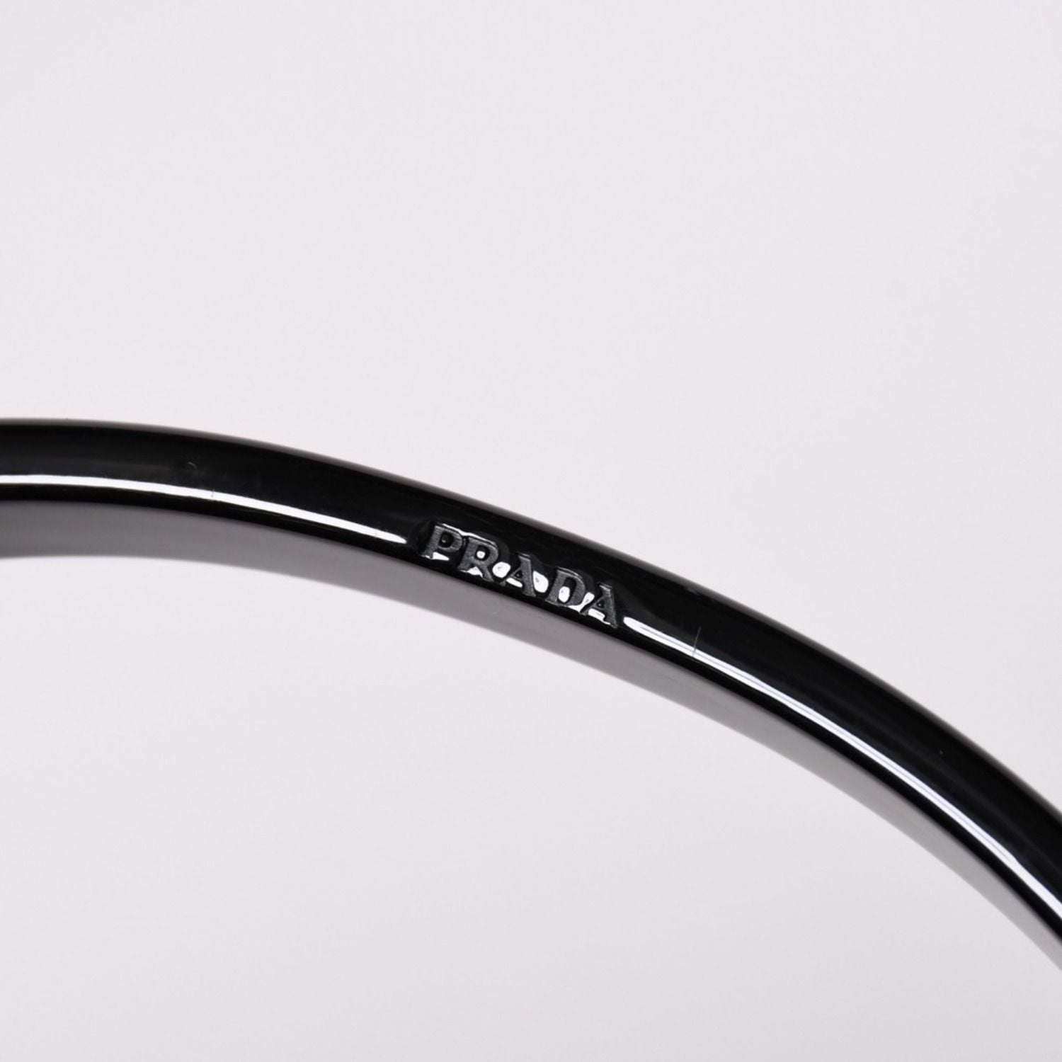 Prada Handbag Satin Mini Vanity Acetate Black — view 6