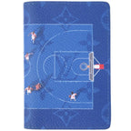 Louis Vuitton Organizer de Poche Basketball Monogram IC Blue Card Case