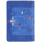 Louis Vuitton Organizer de Poche Basketball Monogram IC Blue Card Case — view 3