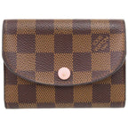Louis Vuitton Porte-Monnaie Rosalie Damier Rose Ballerine Coin Case