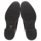 Hermes Leather Black 42.5 Side Gore Boots Short — view 5