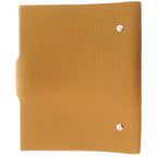 Hermes Ulysse Togo Brown Silver Notebook Cover Agenda — view 2