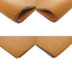 Hermes Ulysse Togo Brown Silver Notebook Cover Agenda — view 3