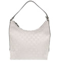 Gucci GG Canvas Leather Silver Shoulder