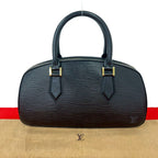 Louis Vuitton Vintage Jasmine Epi Leather Boston Bag Noir