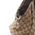 Gucci Handbag Scarlet GG Canvas 2-Way Beige Interlocking Tote — view 8