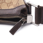 Gucci Shoulder Bag GG Canvas Beige Dark Brown — view 6