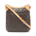 Louis Vuitton Shoulder Bag Odeon Canvas Leather