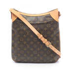 Louis Vuitton Shoulder Bag Odeon Canvas Leather