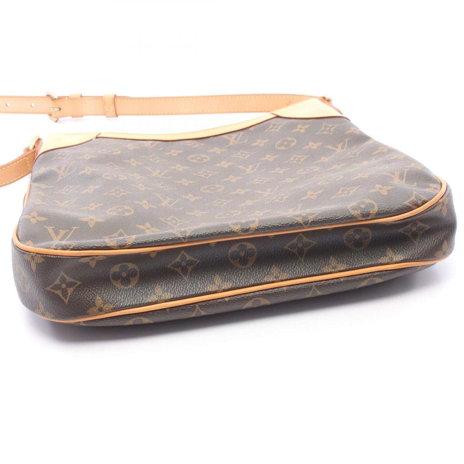 Louis Vuitton Shoulder Bag Odeon Canvas Leather — view 8