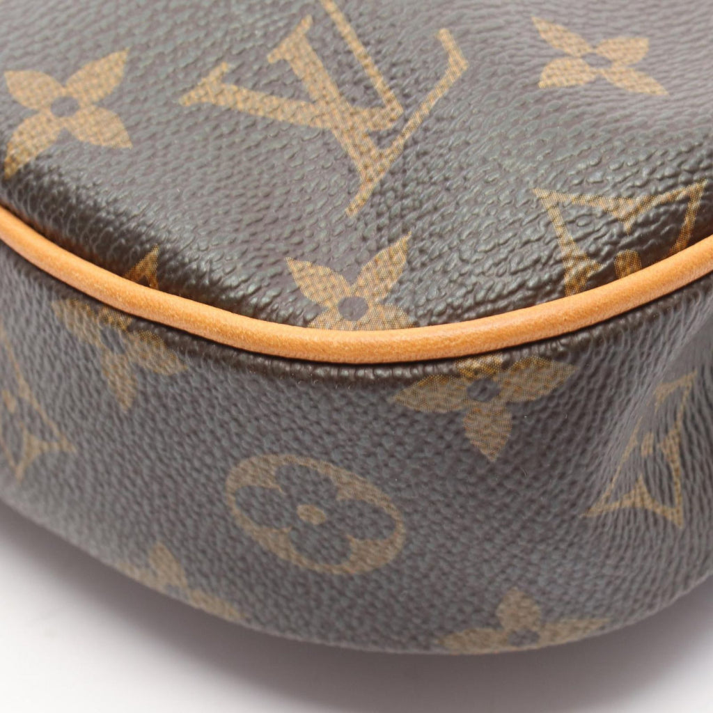 Louis Vuitton Shoulder Bag Odeon Canvas Leather — view 7