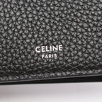 Celine Card Case Vertical Holder Black Leather — view 4