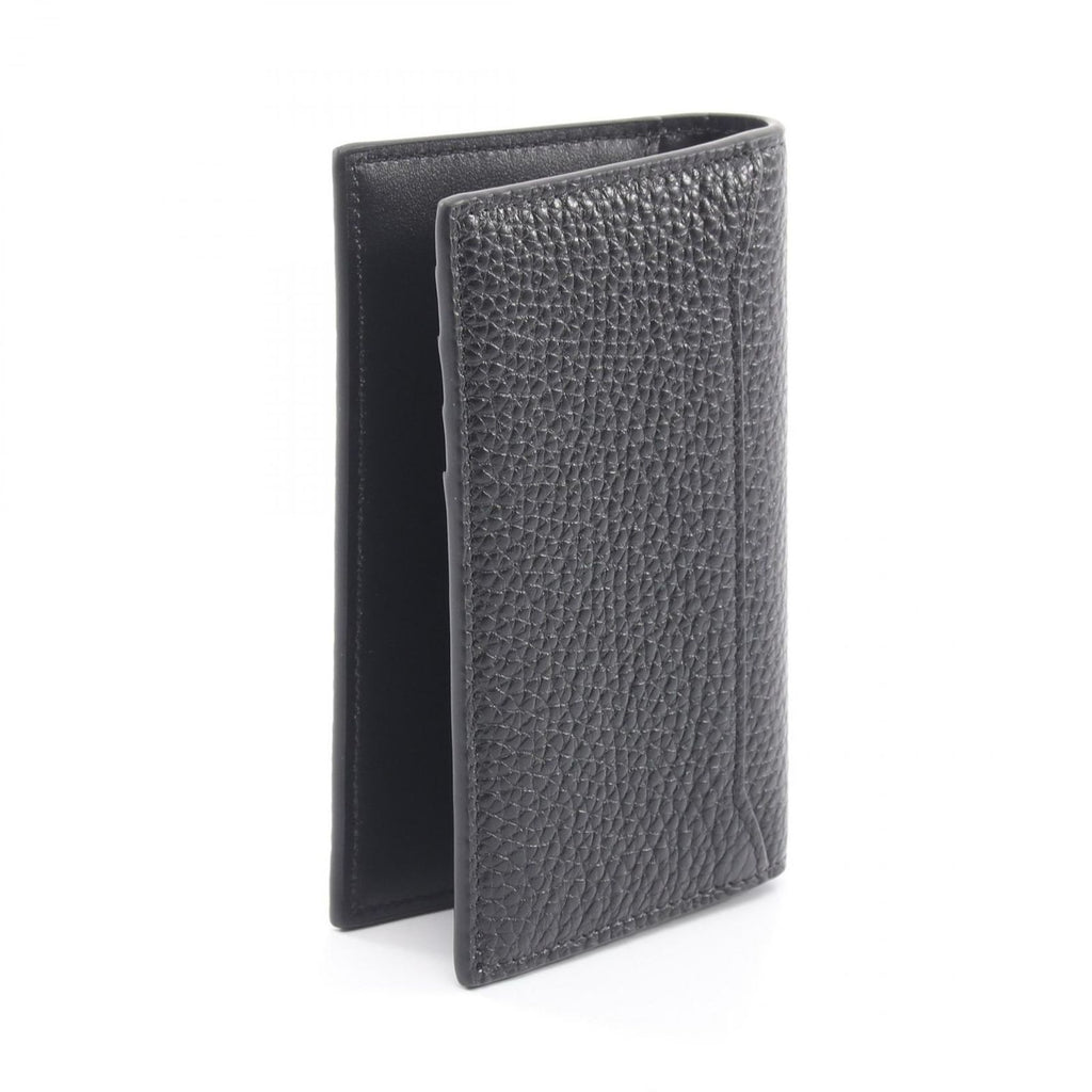 Celine Card Case Vertical Holder Black Leather — view 2