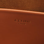 Celine Handbag Teen Honorin Trio 2-Way Black Canvas Leather — view 4