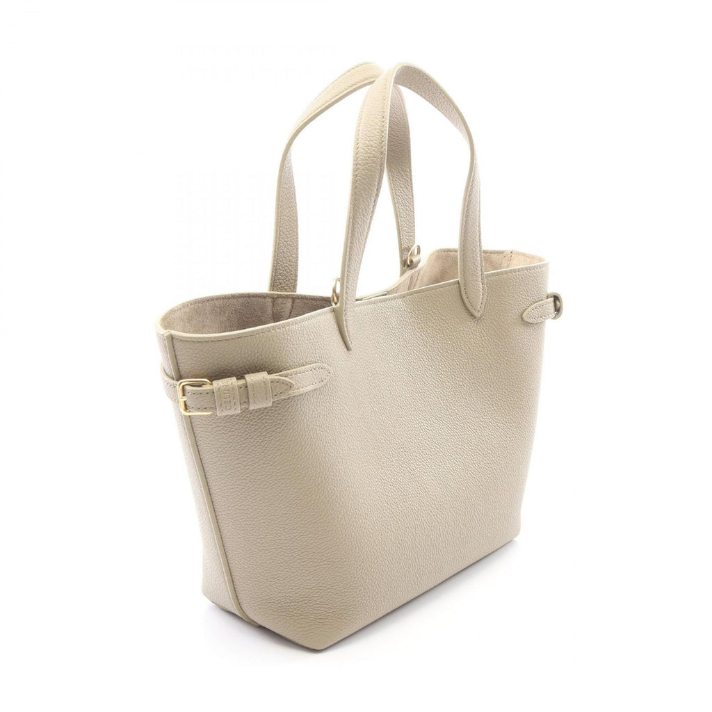 Celine Tote Mini Cabas Anais 2-Way Gray Leather — view 2