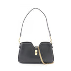 Celine Shoulder Bag Camille 16 Black Leather