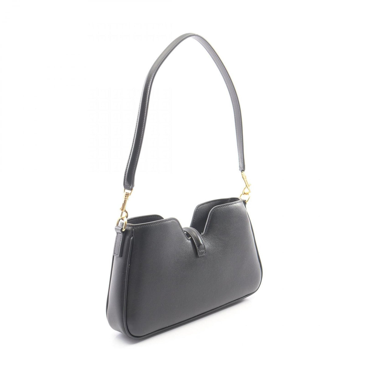Celine Shoulder Bag Camille 16 Black Leather — view 2