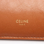 Celine Tote Flat Luggage Brown Leather — view 4